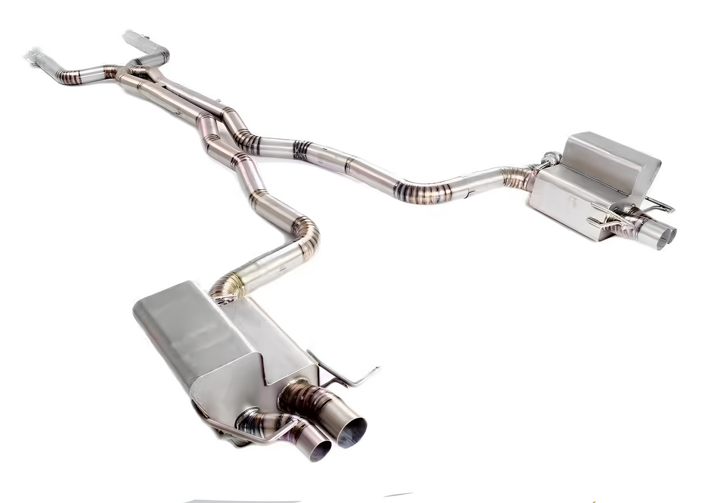 AME Mercedes-Benz C63 AMG W205 (2015-2017) 4.0T Front Pipe + Catback Exhaust - AME Motorsport