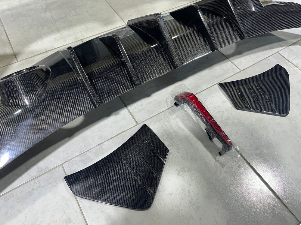 Robot "SHINNING" Narrow Body Rear Bumper & Diffuser For Toyota GR86 Subaru BRZ