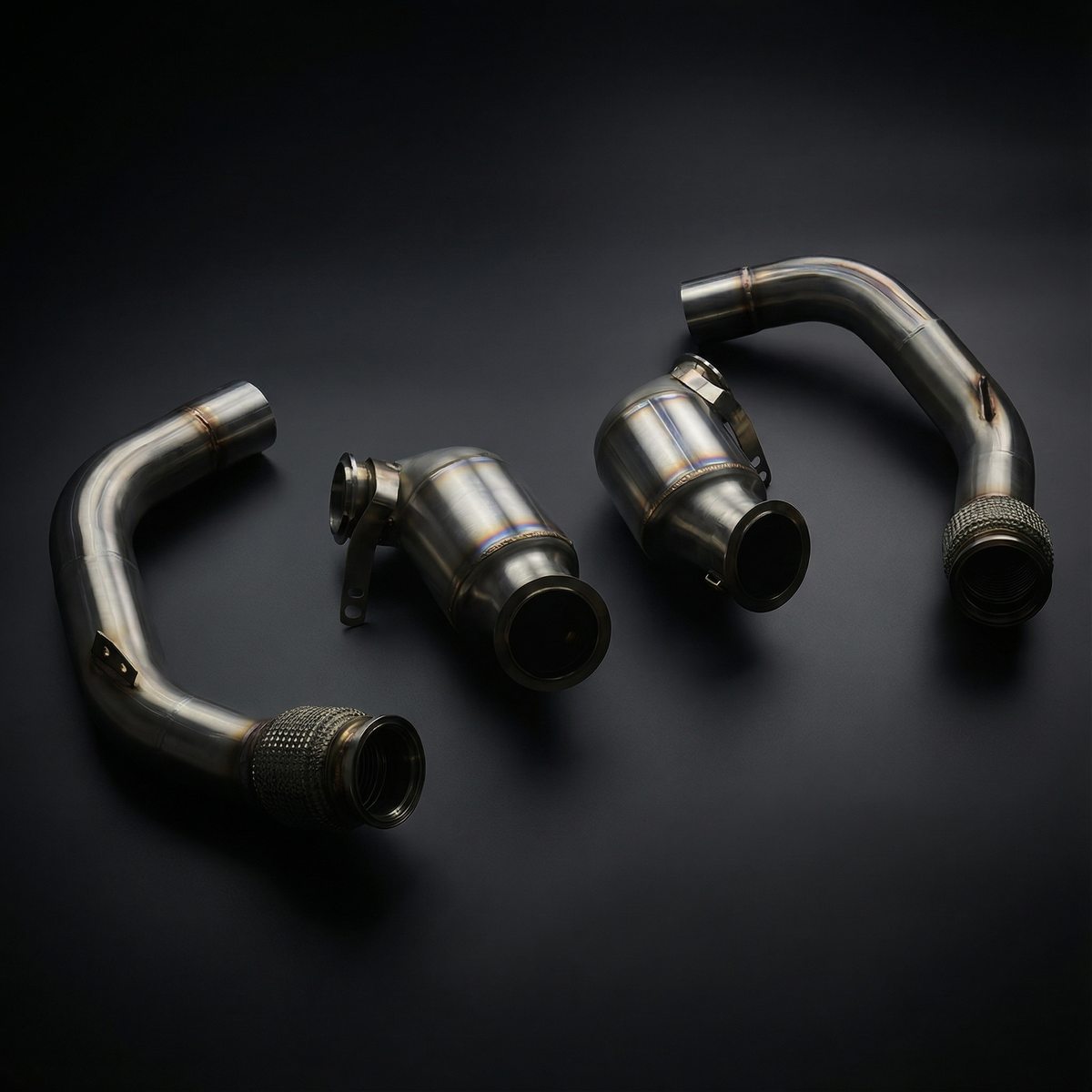 BMW M5 (F90 LCI) 2020+ S63 4.4T Catless Downpipes | AME Motorsport