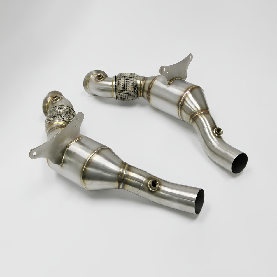 Rstype Downpipe For FERRAI 488 2015-2018 3.9T