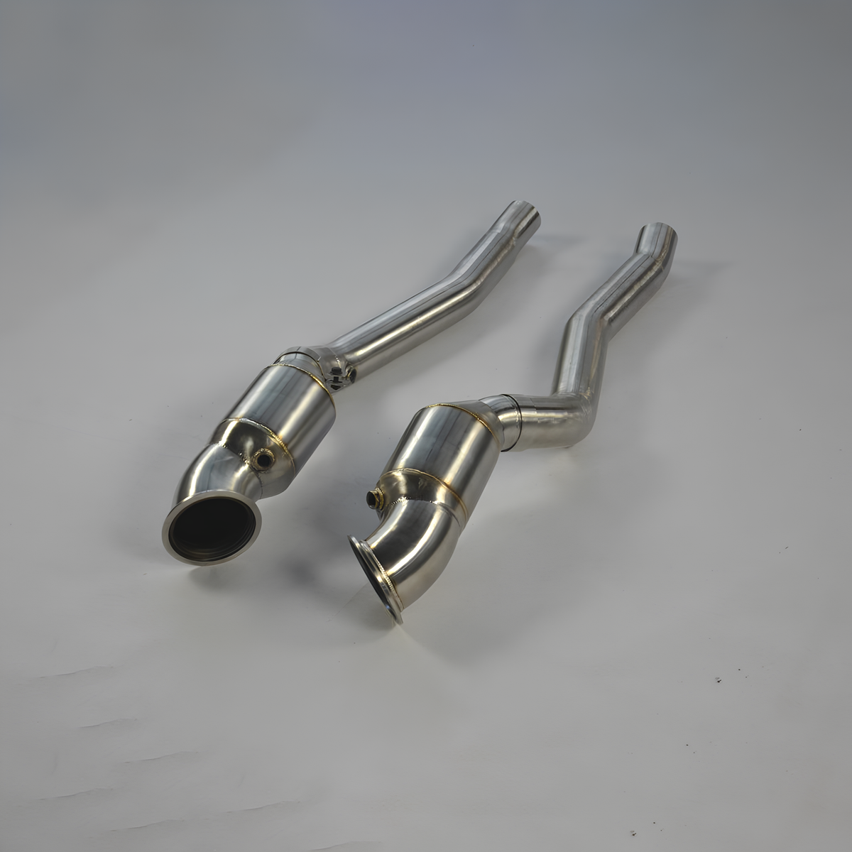 Rstype Downpipe For Ferrari F12 6.3L 2013+ exhaust pipes downpipe heat shield catback exhaust tip valvetronic exhaust muffler