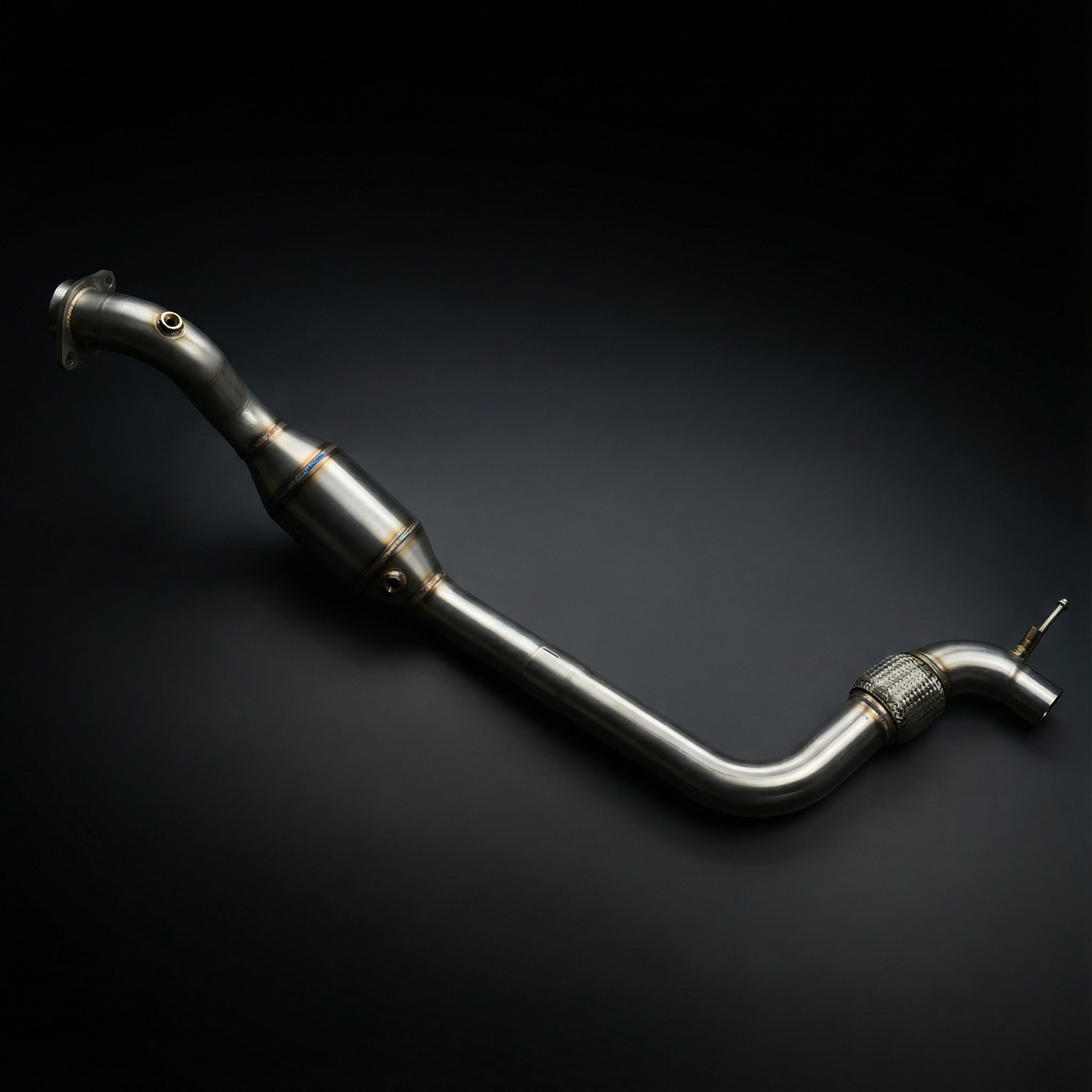 フォード マスタング 2015~Up 2.3T 用 Rstype キャタレス ダウンパイプ