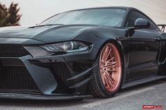 CMST Carbon Fiber Front Bumper & Front Lip for Ford Mustang S550.2 2018 - 2022