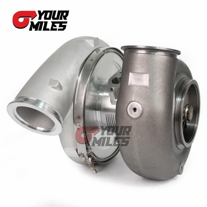 Yourmiles G57-3000 Ceramic Ball Bearing 106/144mm Billet Wheel Turbocharger 1.41A/R Dual Vband