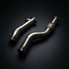 BMW M3 (G80) / M4 (G82/G83) 2021+ S58 3.0T 카탈리스 성능 다운파이프 | AME Motorsport