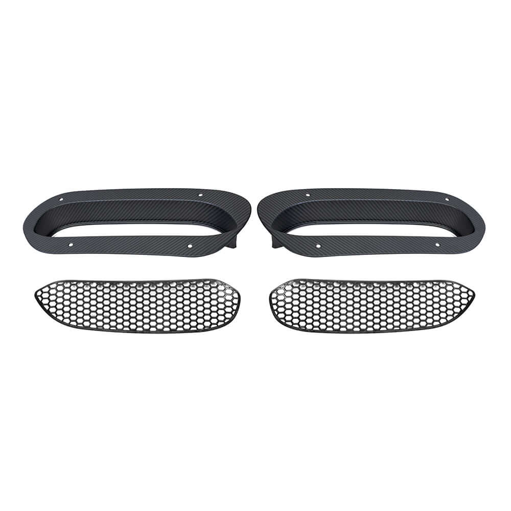SOOQOO BMW M5 G90 carbon fibre hood - installation fitment view