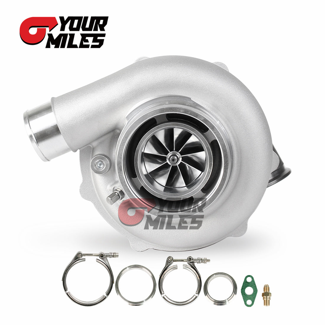 Yourmiles Reverse Rotation GEN2 GTX3576R Dual Ball Bearing Billet Turbo Dual Vband 0.83/1.01