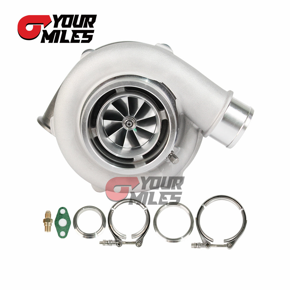 Yourmiles GEN2 GTX3576R Dual Ball Bearing Billet Turbo Dual Vband 0.83/1.01/Twin Scroll 1.01 Vband