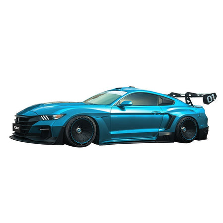 Robot " DAWN & DUSK " Widebody Fender Flares Wheel Arches and Side Skirts For Mustang S550 S550.1 S550.2 2015-2022