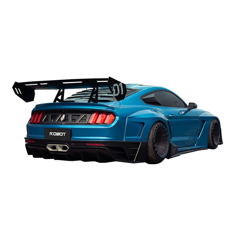 Robot " DAWN & DUSK " Widebody Fender Flares Wheel Arches and Side Skirts For Mustang S550 S550.1 S550.2 2015-2022