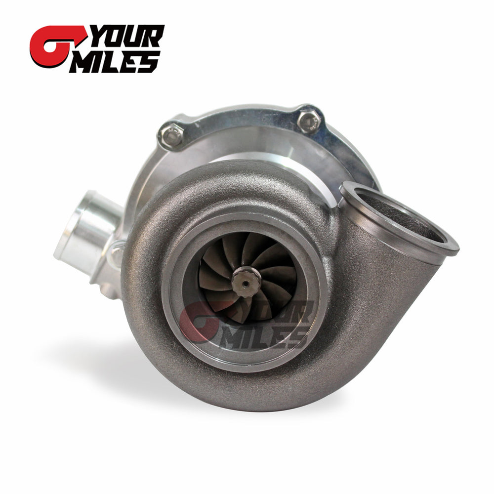 Yourmiles Reverse Rotation GTX3071R GEN2 Dual Ball Bearing Turbo Dual Vband 0.83/1.01 Turbine Housing