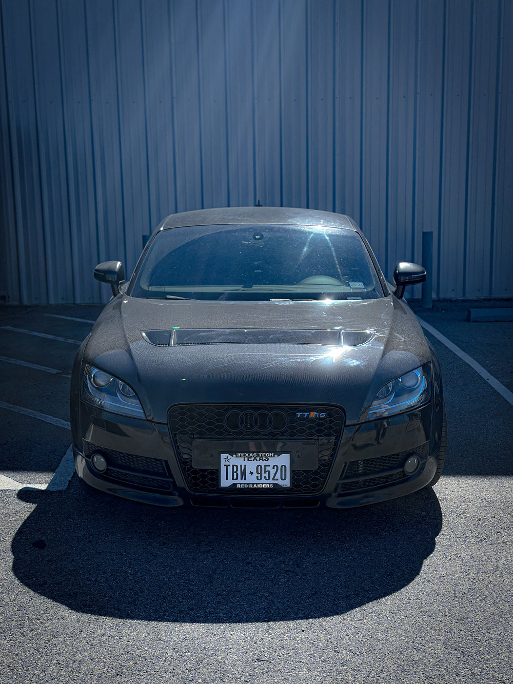 CMST Carbon Fiber Hood Bonnet Ver.1 For Audi TT TTS MK2 8J 2007-2015