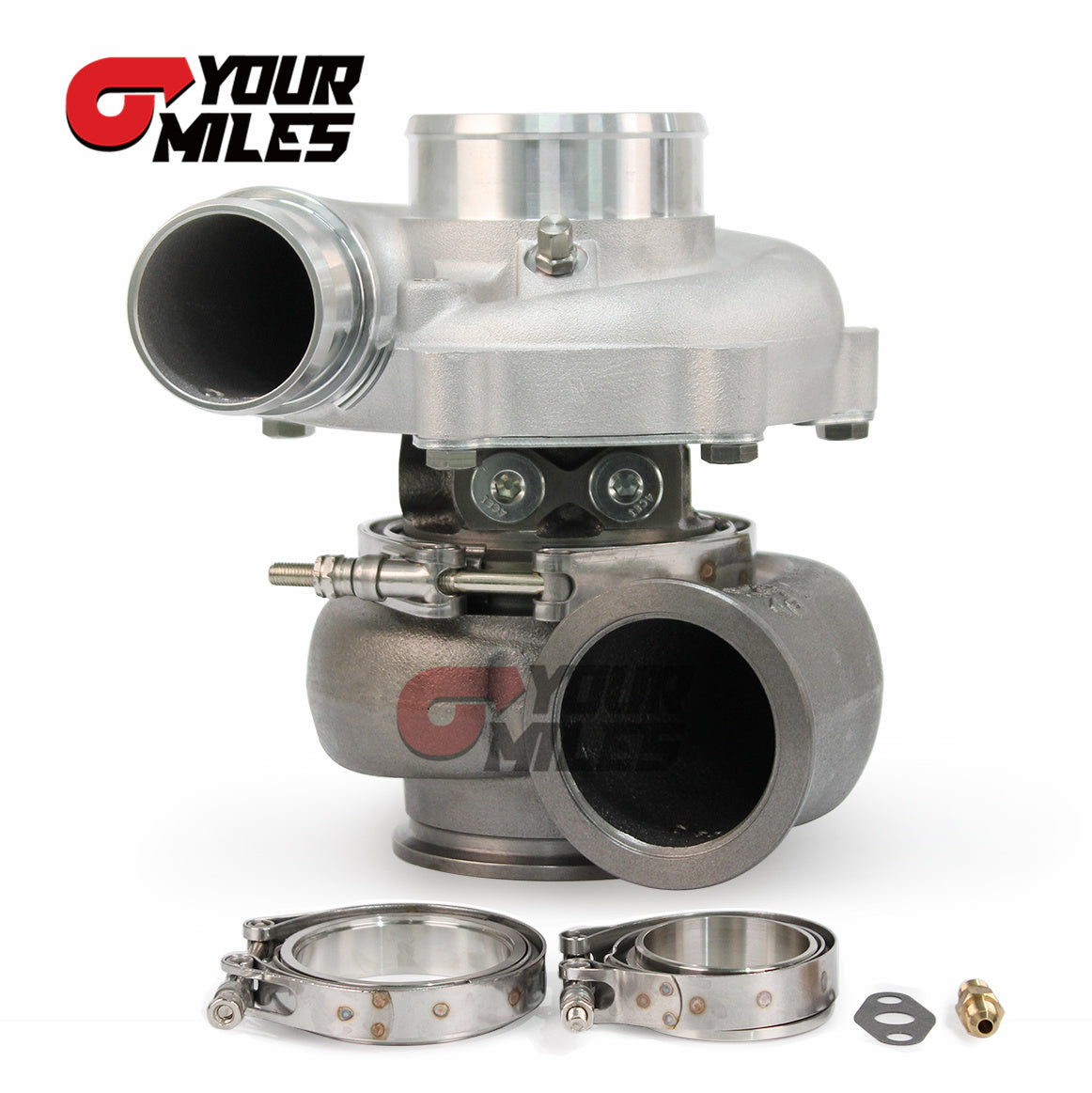 Yourmiles Reverse Rotation G30-660 Billet Comp. Wheel Dual Ball Bearing TurboCharger 0.83/1.01/1.21 Dual Vband HSG