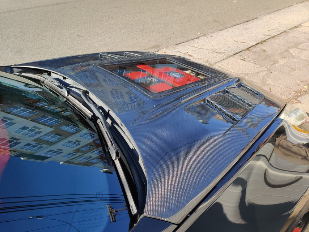 CMST Hood with Tempered Glass for Nissan 370Z Z34 Fairlady Z