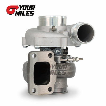 Yourmiles G30-660 Non Wastegate Billet Comp. Wheel Dual Ball Bearing TurboCharger T3.82V/0.83/1.01/1.21 DV Hsg