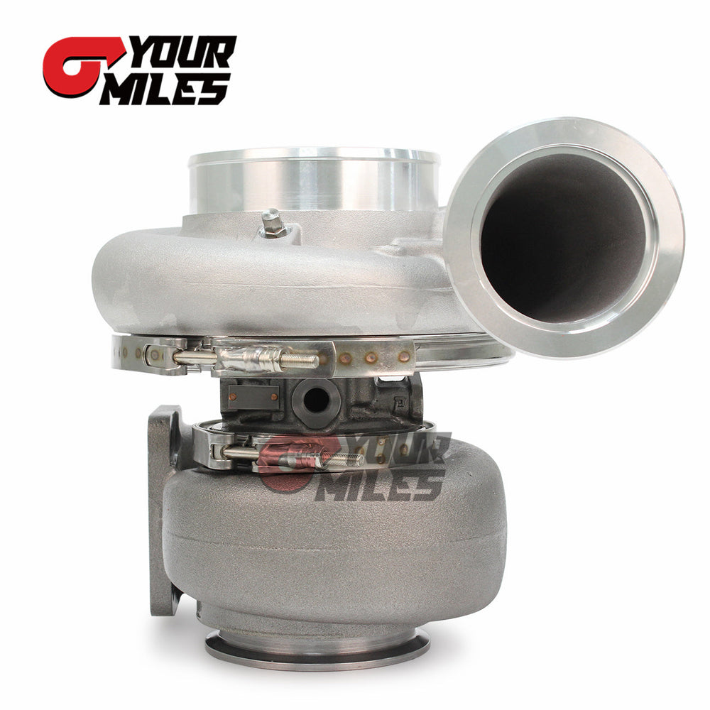 Yourmiles G45-1600 80/109mm Comp. Wheel Dual Ball Bearing Turbocharger T4 1.01/1.15/1.28/1.44 V-Band Housing