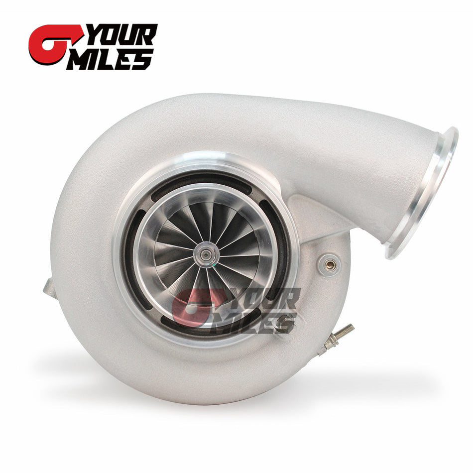 Yourmiles G45-1500 76/109mm Comp. Wheel Dual Ball Bearing TurboCharger T4 1.01/1.15/1.28/1.44 V-Band Housing