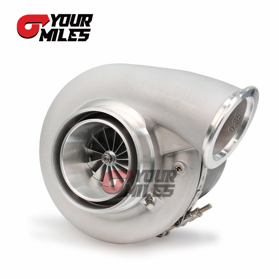 Yourmiles G45-1125 67/102mm Comp. Wheel Dual Ball Bearing TurboCharger T4 1.01/1.15/1.28/1.44 V-Band Housing
