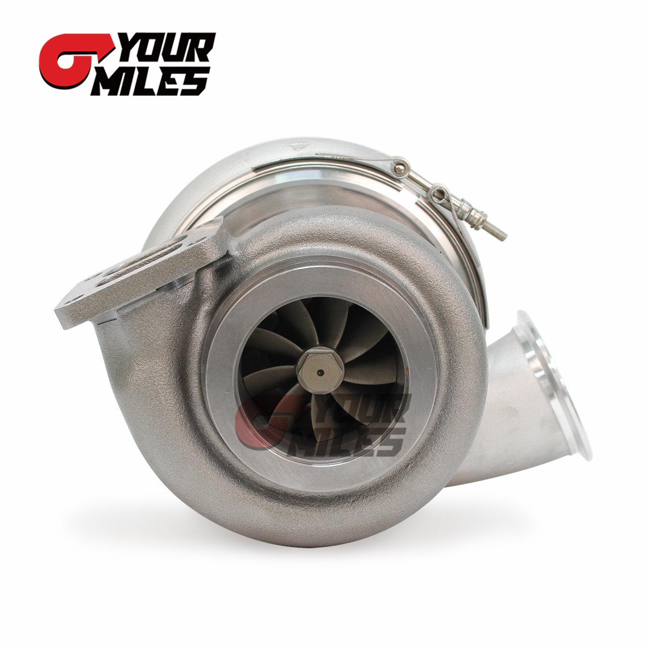 Yourmiles G45-1500 76/109mm Comp. Wheel Dual Ball Bearing TurboCharger T4 1.01/1.15/1.28/1.44 V-Band Housing