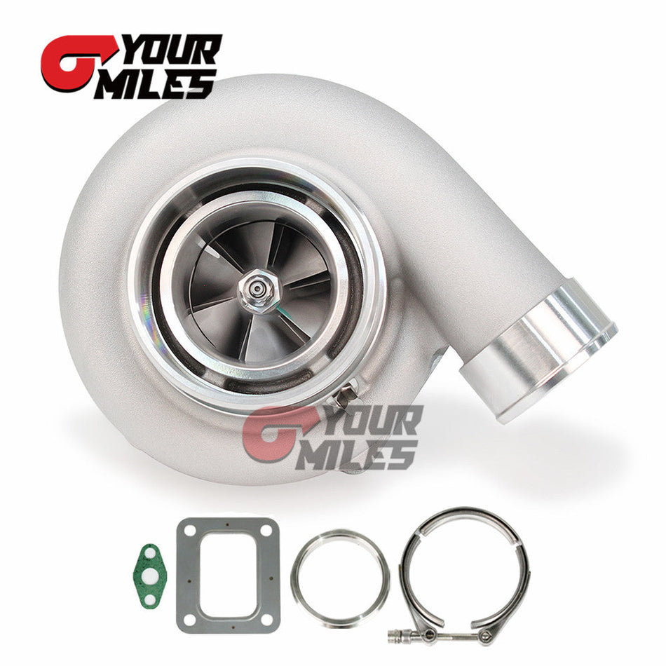 Yourmiles GT35 GT3582 Journal Bearing Cast Wheel TurboCharger T4 0.82 Vband Housing