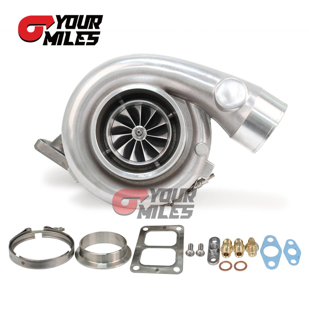 Yourmiles GEN1 GTX4508R Billet Wheel Ball Bearing Turbocharger T6 A/R 1.26 Vband/6Bolts TH Up to 1300HP
