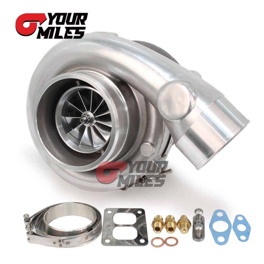 Yourmiles GTX4508R Billet Wheel Ball Bearing Turbocharger T4 A/R 1.15 Vband TH Up to 1250HP