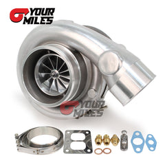 Yourmiles GTX4508R Billet Wheel Ball Bearing Turbocharger T4 A/R 1.15 Vband TH Up to 1250HP