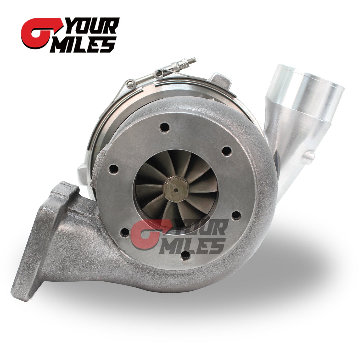 Yourmiles GEN1 GTX4508R Billet Wheel Ball Bearing Turbocharger T6 A/R 1.26 Vband/6Bolts TH Up to 1300HP
