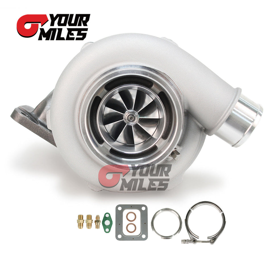 Yourmiles GEN2 GTX3076R Dual Ball Bearing Billet Wheel Turbo T4 0.82 3"Vband Outlet TH