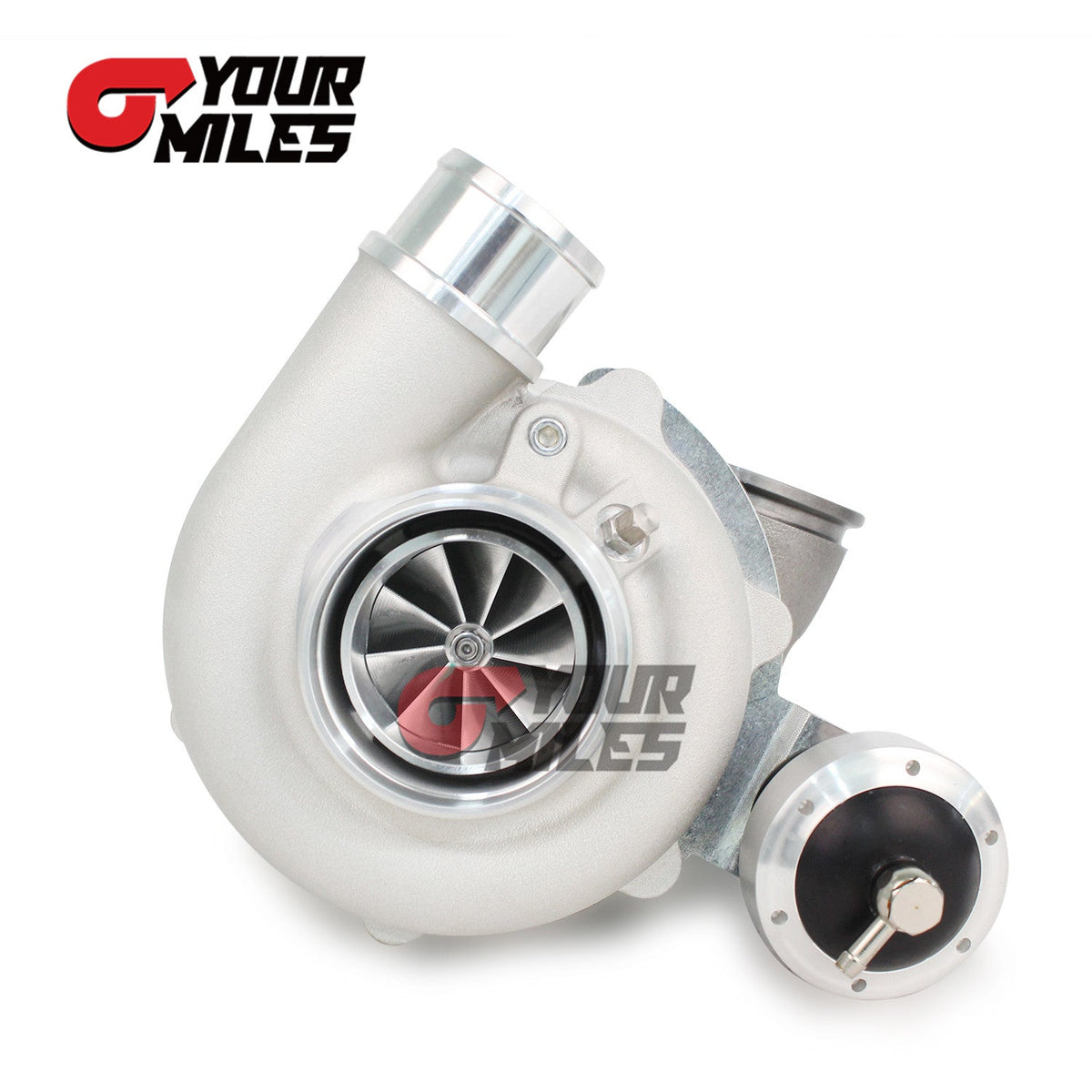 Yourmiles G25-660 Billet Wheel Dual Ball Bearing TurboCharger Wastegated 0.72 Vband TH