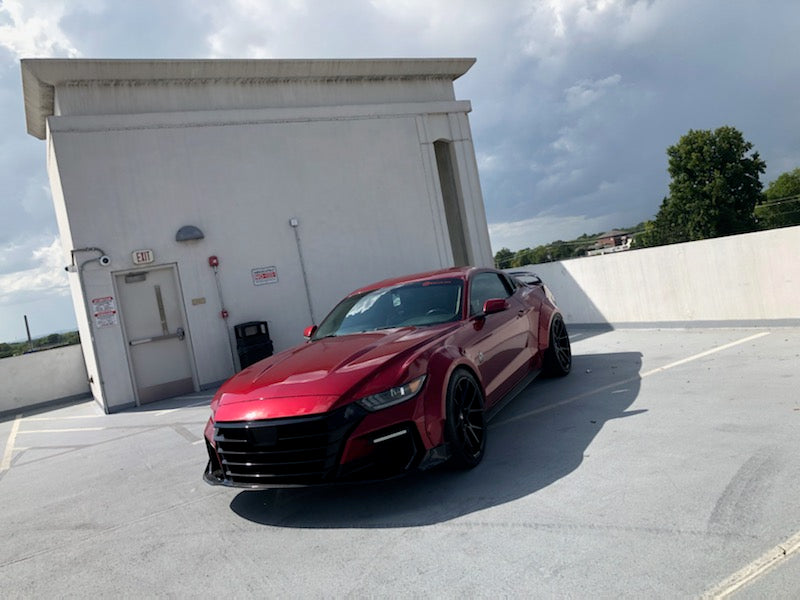 Robot "DAWN" Front Bumper For Mustang S550 S550.1 2015 2016 2017