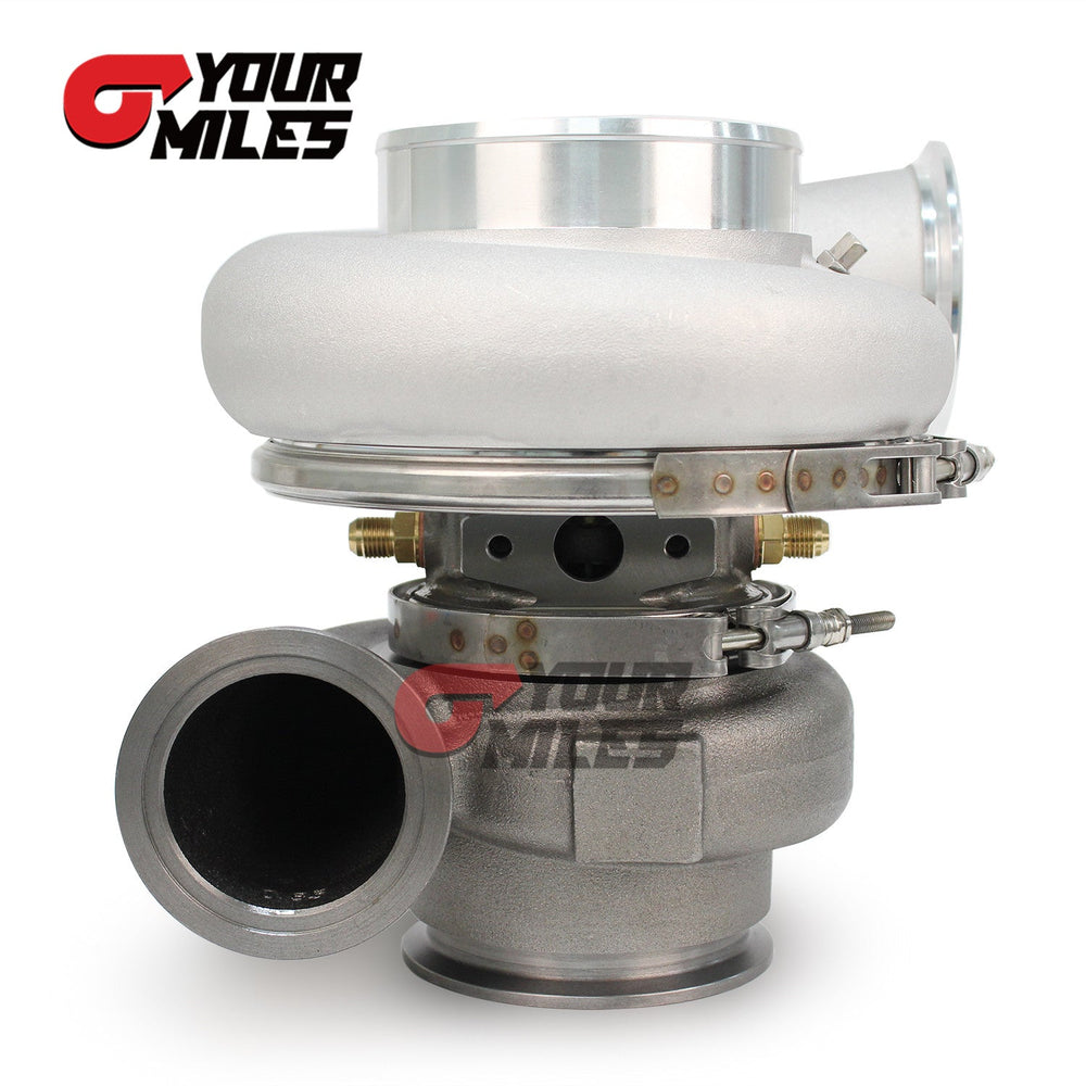 Yourmiles G45-1350 72/102mm Comp. Wheel Dual Ball Bearing Turbocharger 0.85 V-Band Housing