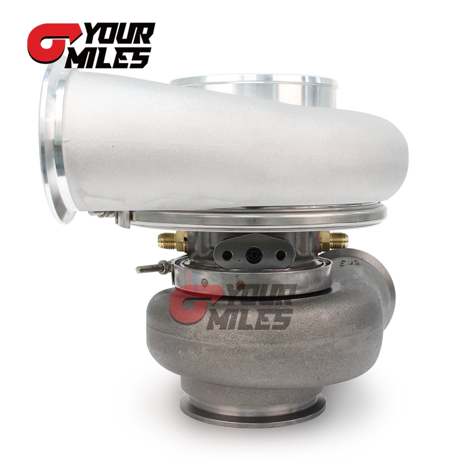 Yourmiles G45-1600 80/109mm Comp. Wheel Dual Ball Bearing TurboCharger 0.85 Dual V-Band Housing