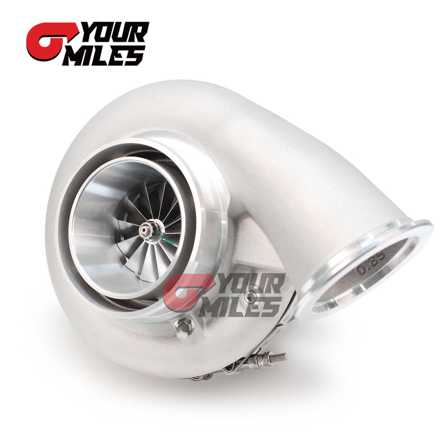 Yourmiles G45-1600 80/109mm Comp. Wheel Dual Ball Bearing TurboCharger 0.85 Dual V-Band Housing