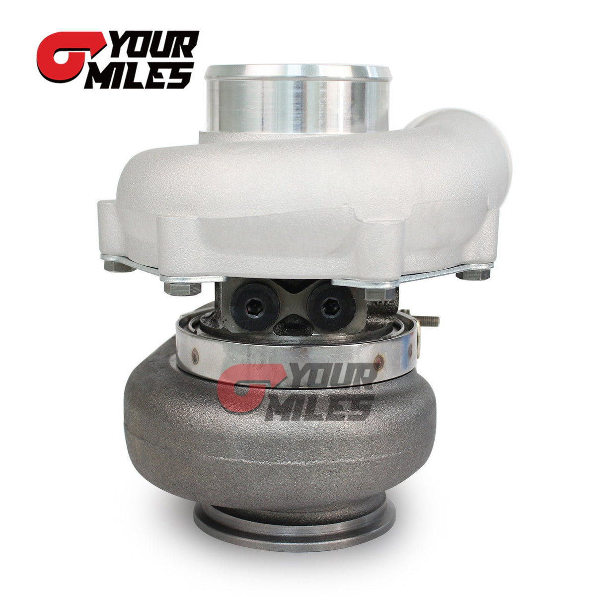 Yourmiles Reverse Rotation G25-550 Dual Ball Bearing Point Milled Comp. Wheel Non-Wastegate TurboCharger 0.72 A/R Vband TH