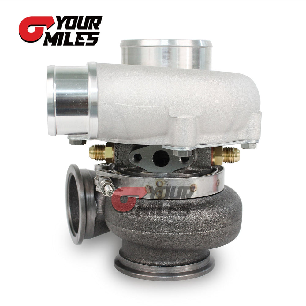 Yourmiles G25-550 Dual Ball Bearing Point Milled Comp. Wheel Non-Wastegate TurboCharger 0.72 A/R Vband TH