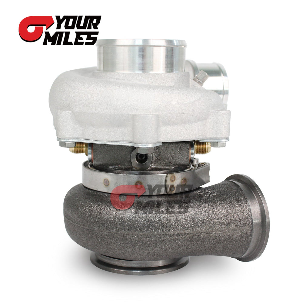 Yourmiles G25-550 Dual Ball Bearing Point Milled Comp. Wheel Non-Wastegate TurboCharger 0.72 A/R Vband TH