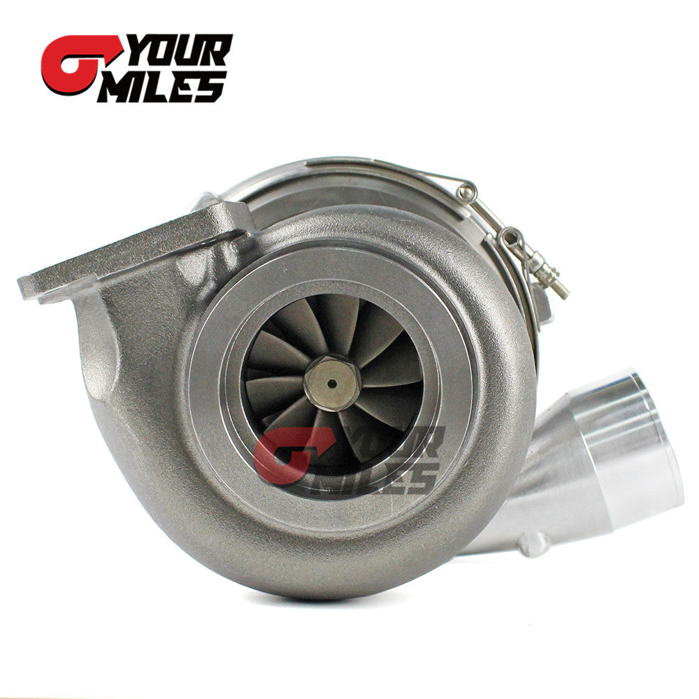 Yourmiles GTX4508R Billet Wheel Ball Bearing Turbocharger T4 A/R 1.15 Vband TH Up to 1250HP