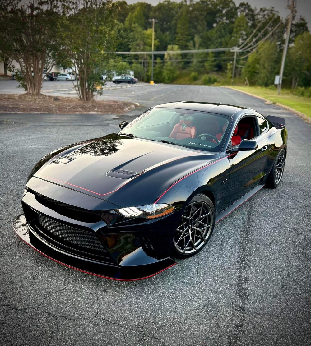 CMST Carbon Fiber Front Bumper & Front Lip for Ford Mustang S550.2 2018 - 2022