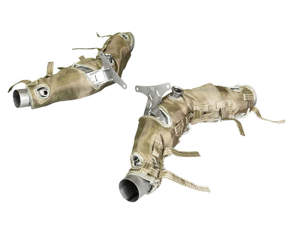 IPE catpipes for Ferrari F8 Tributo Coupe / Spider