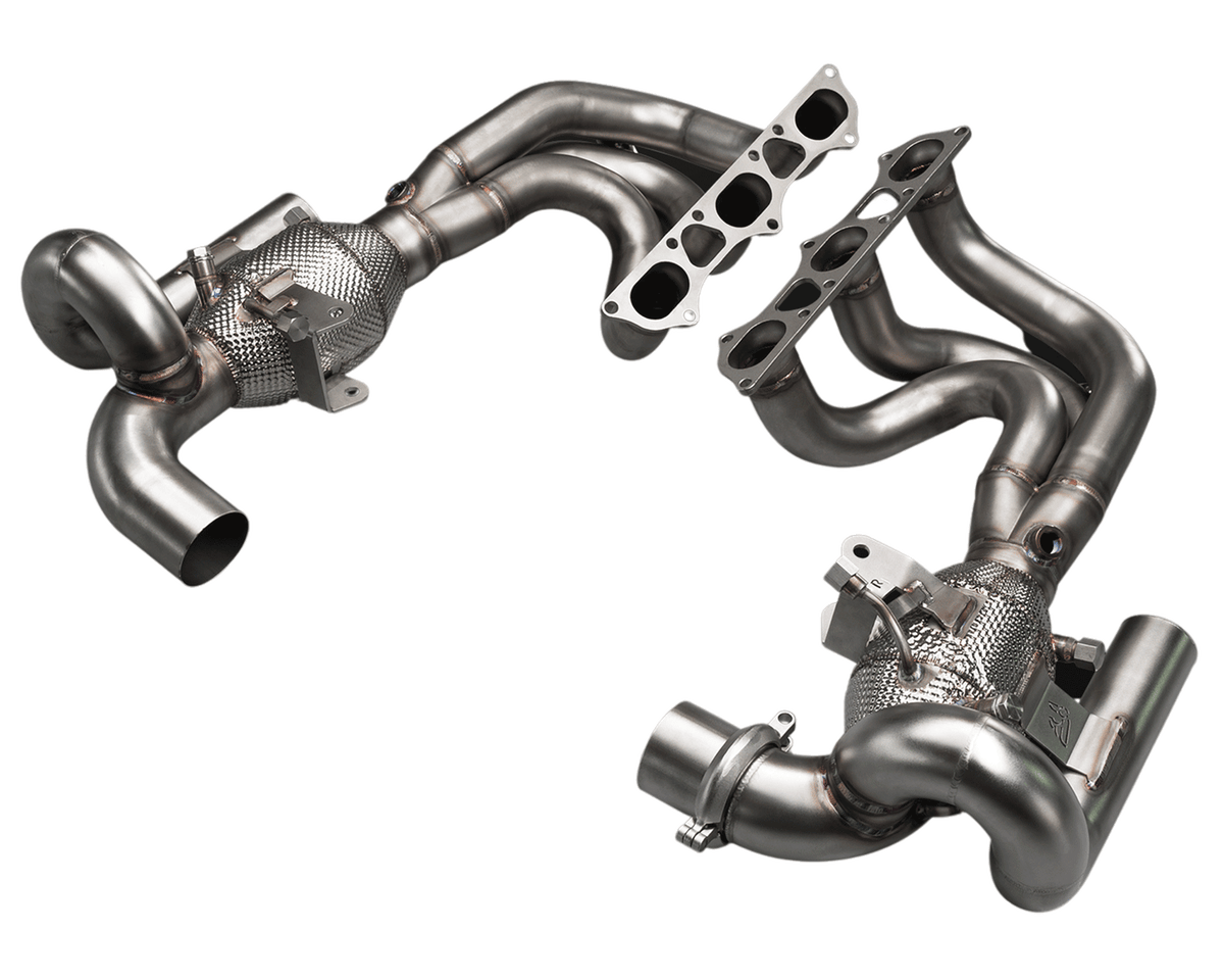 IPE equal length headers for Porsche 992 GT3