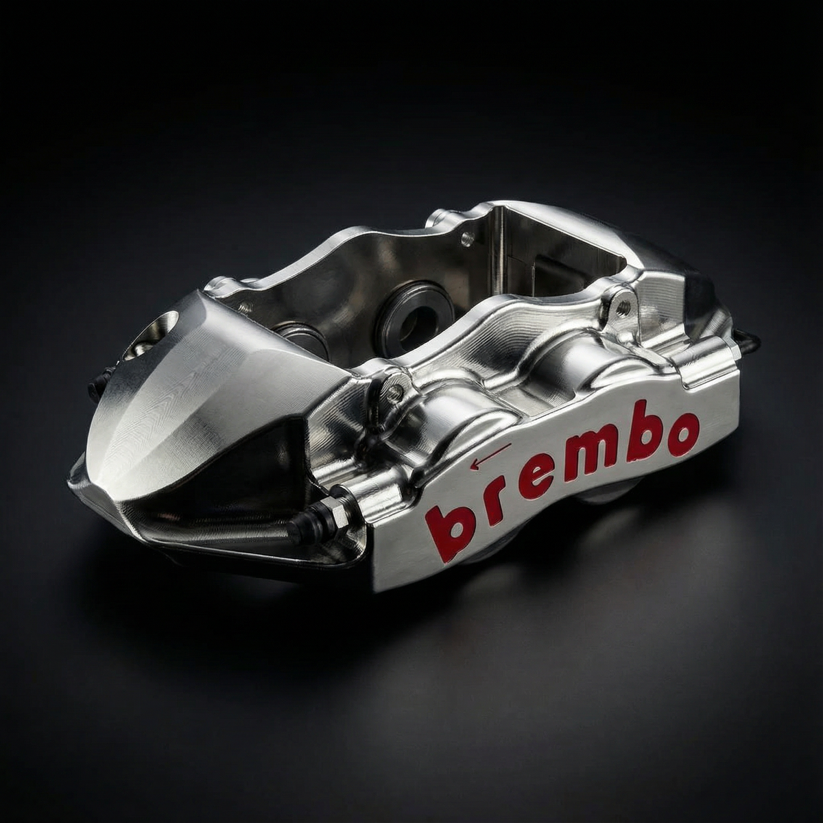 Brembo GT-R4 Nickel Plated 4-Piston Rear Kit RH ｜ AME MOTORSPORT Brake Solusion