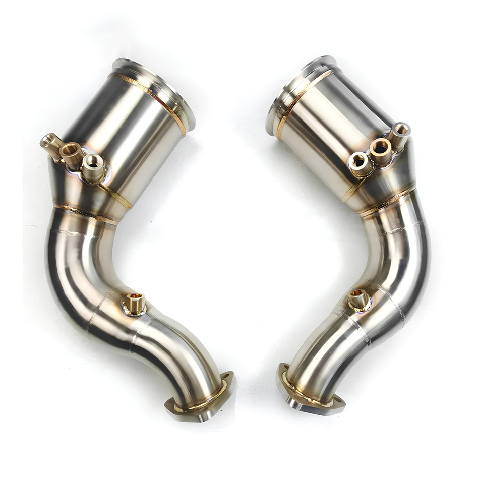 Rstype high ss304 catless exhaust downpipe for Lamborghini URUS V8 4.0T 2018+ Downpipe