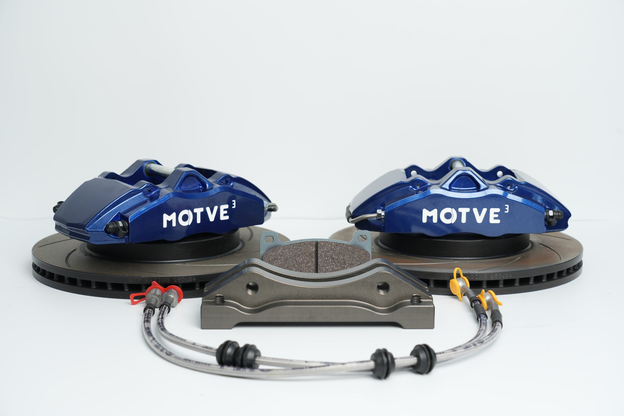 Motve MT3 high-performance four-piston caliper system Front Wheel)