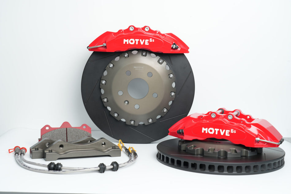 Motve MT6S high-performance 6-pistons caliper system (Front Wheel)