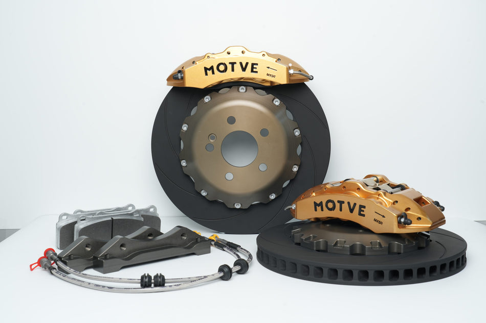 Motve MX5R high-performance 6-pistons caliper system (Rear wheel)