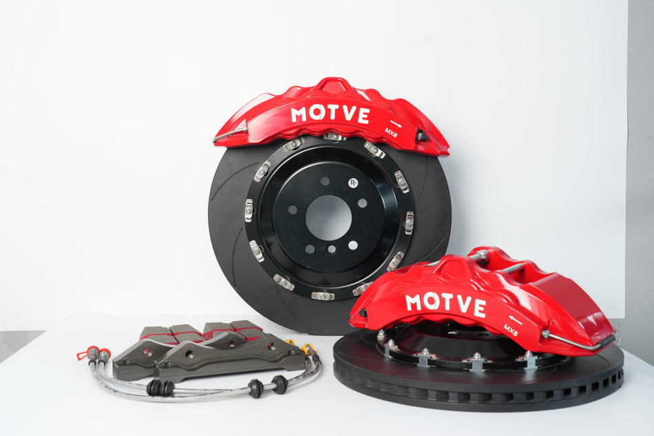 Motve MX8 High-Performance 6 Piston Caliper car brake System (Front Wheel)