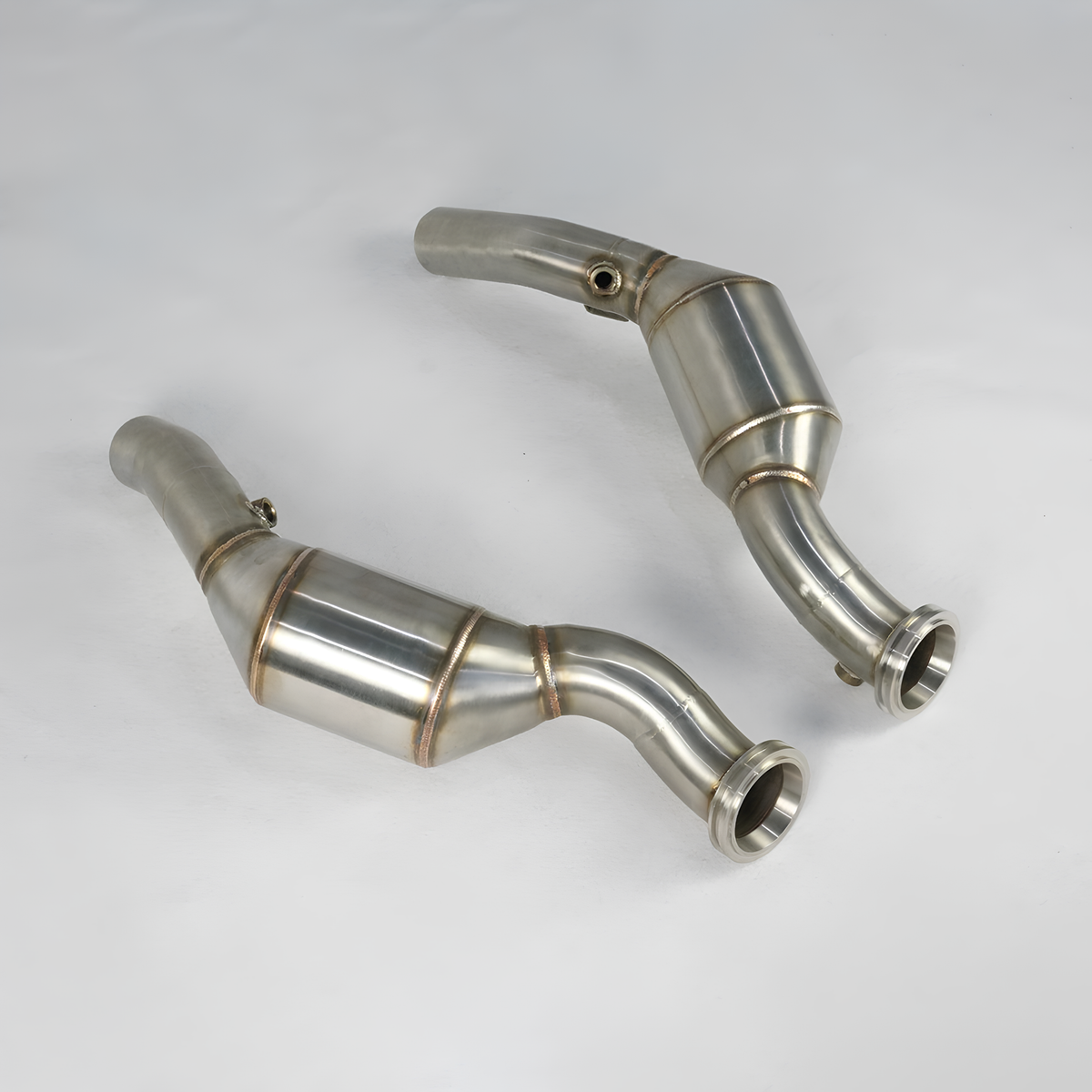Rstype catless Downpipe For Maserati 2014~2020 Ghibli 3.0T