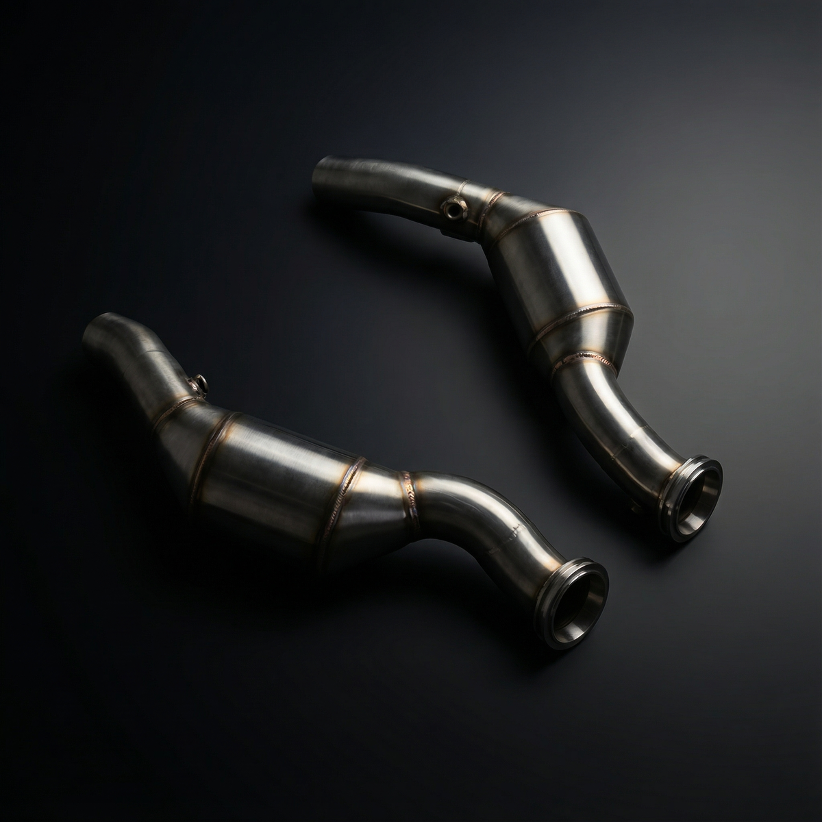 مازيراتي جيبلي 2014-2020 3.0T V6 Catless Downpipes | ايه ام اي موتورسبورت