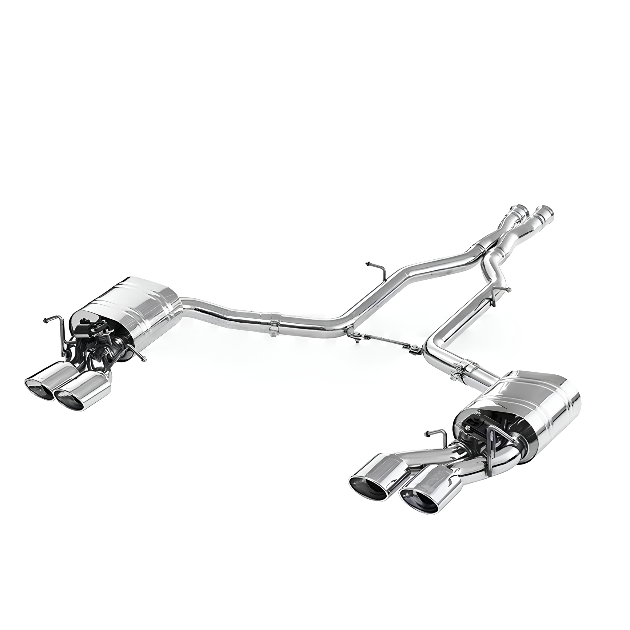 AME EXHAUST CATBACK Mercedes BENZ AMG W204 08~13 C Class C63 6.2L